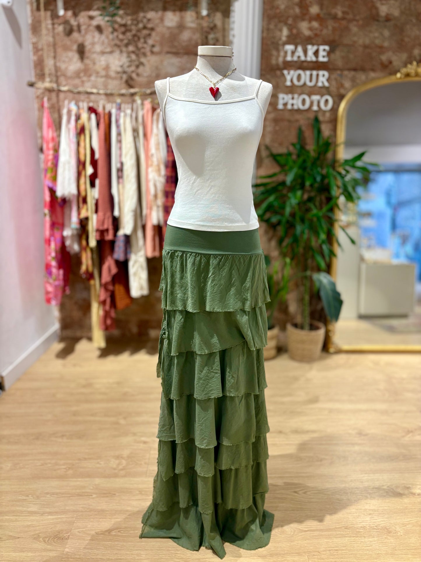 Vestido / Falda de Volados Convertible