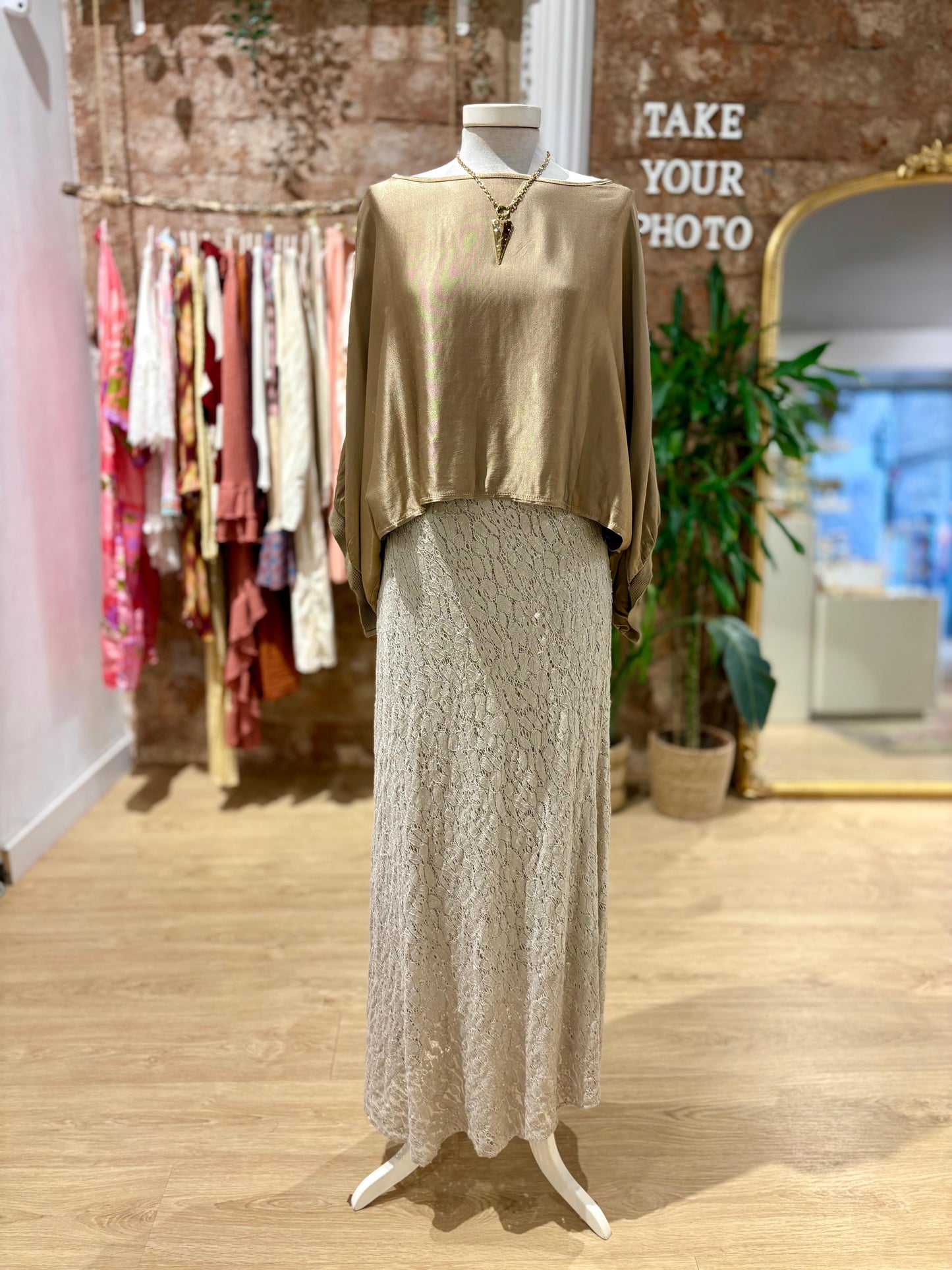 Blusa Satinada