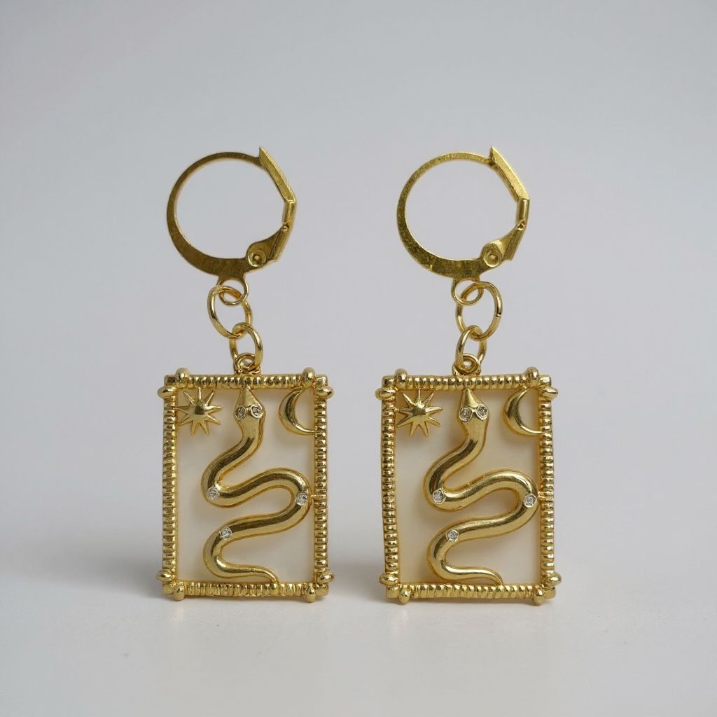 Snake Earrings