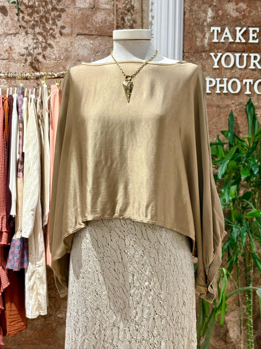 Blusa Satinada