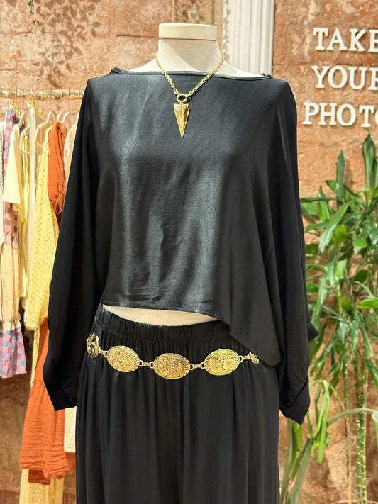 Blusa Satinada